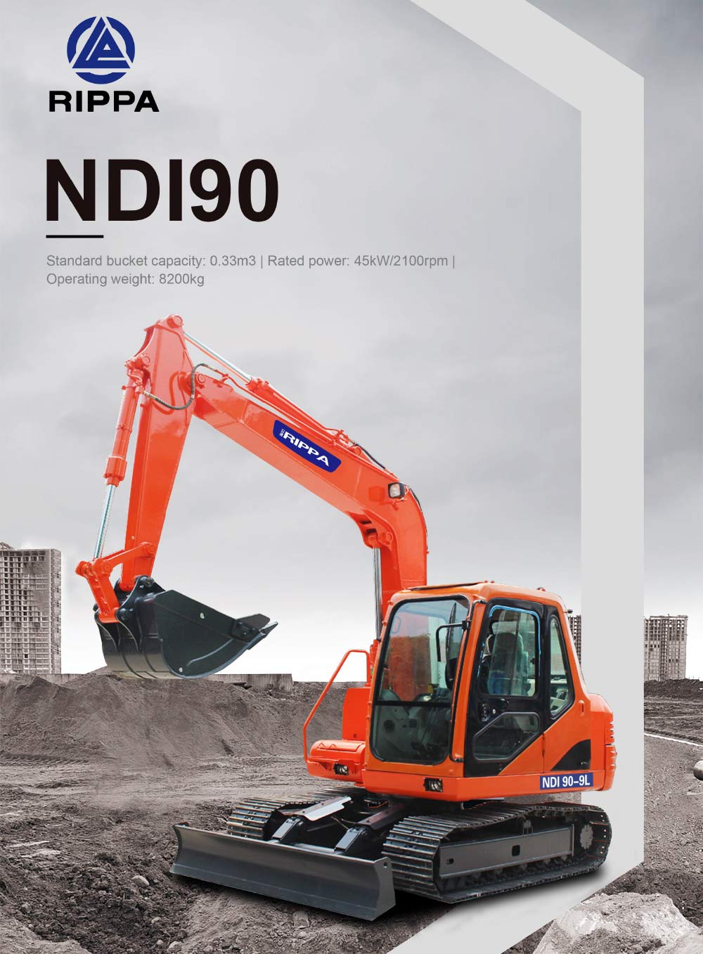 8.2 Tons Excavator ODM OEM 8.2 Tons Excavator ODM OEM