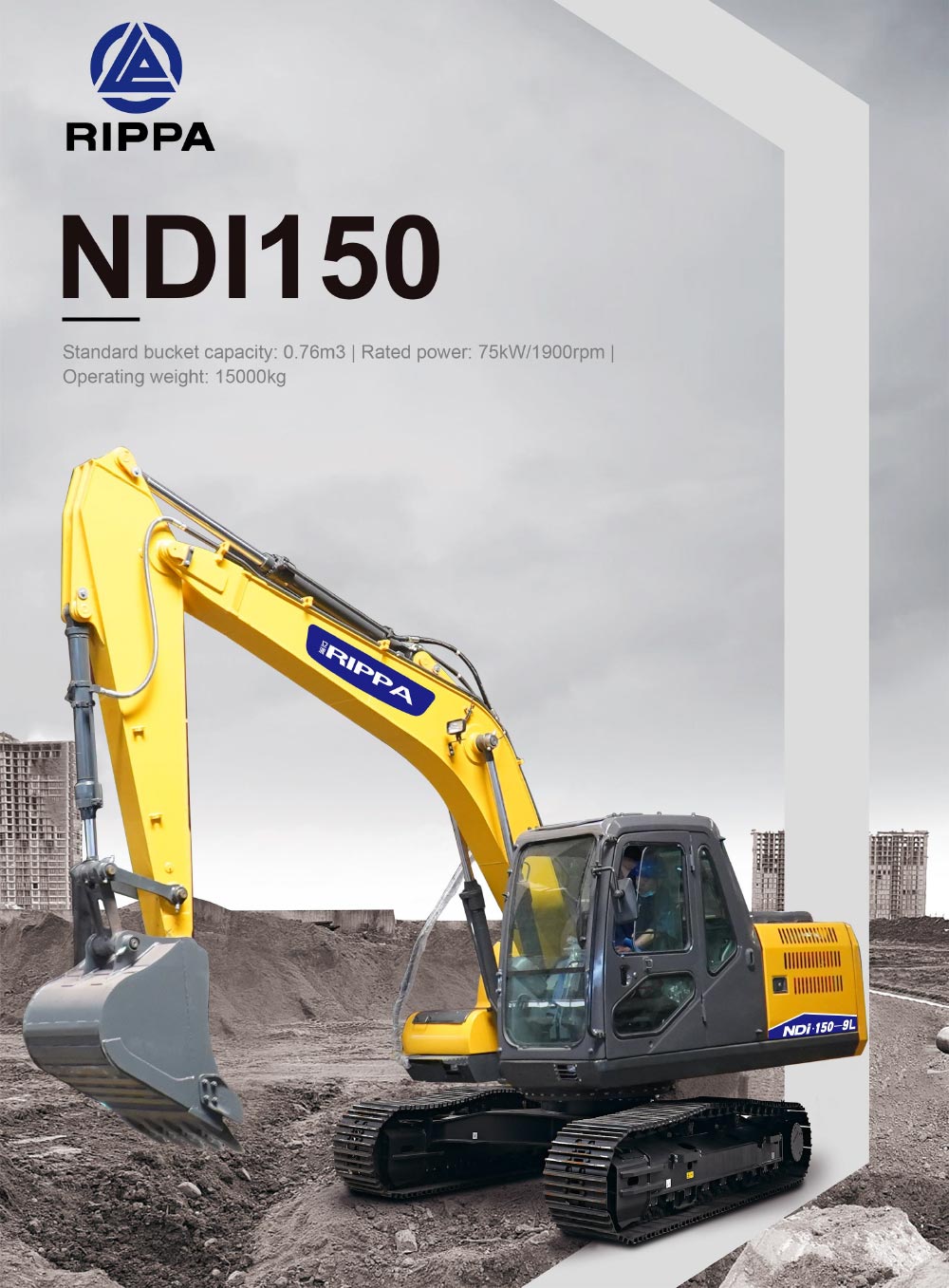 15 Ton Ekskavatör ODM OEM