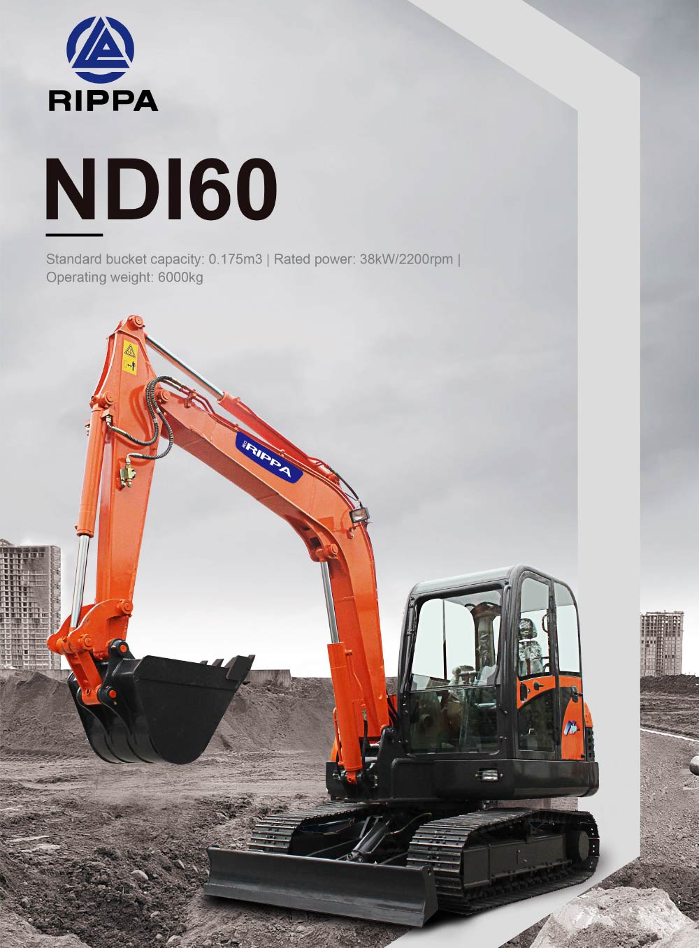 Proizvođač bagera od 6 tona Yanmar Engine Proizvođač bagera od 6 tona Yanmar Engine