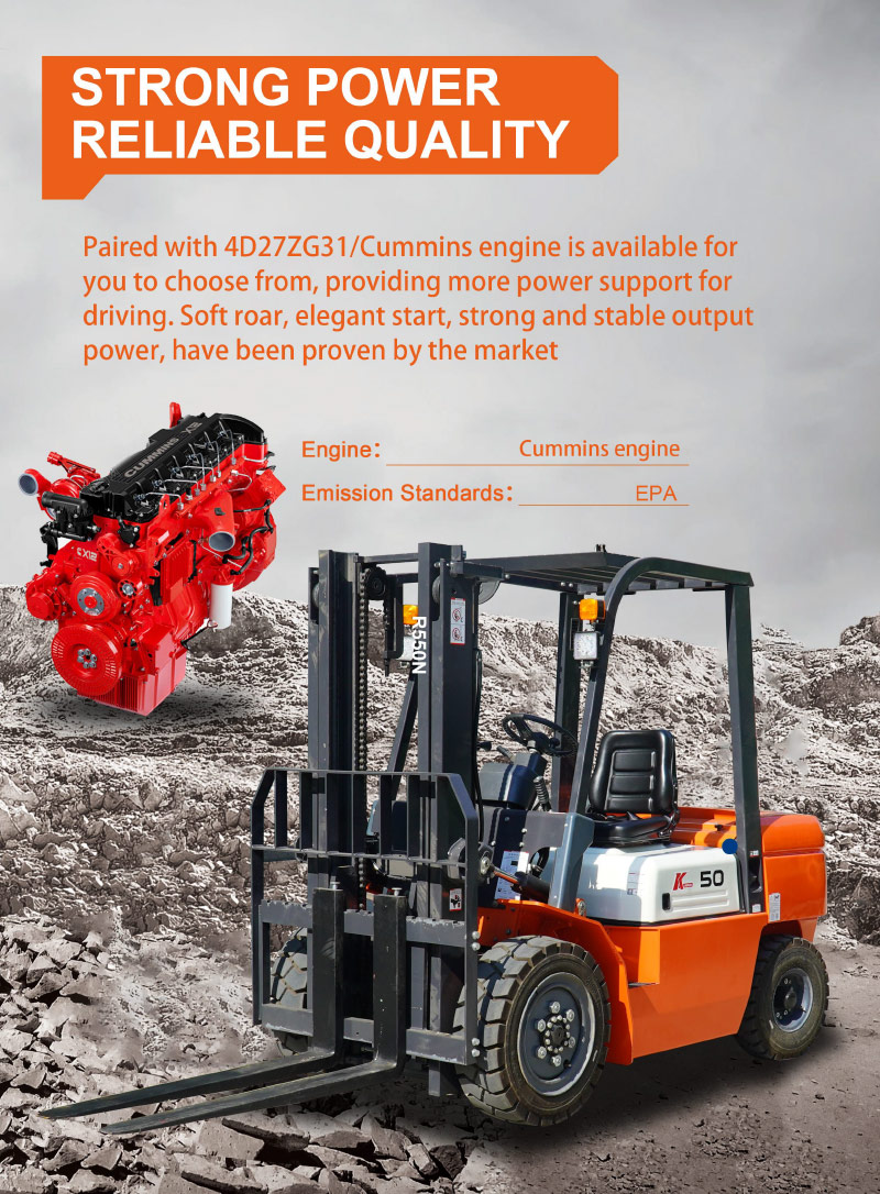 Empilhadeira de 5 toneladas Empilhadeira de 5 toneladas