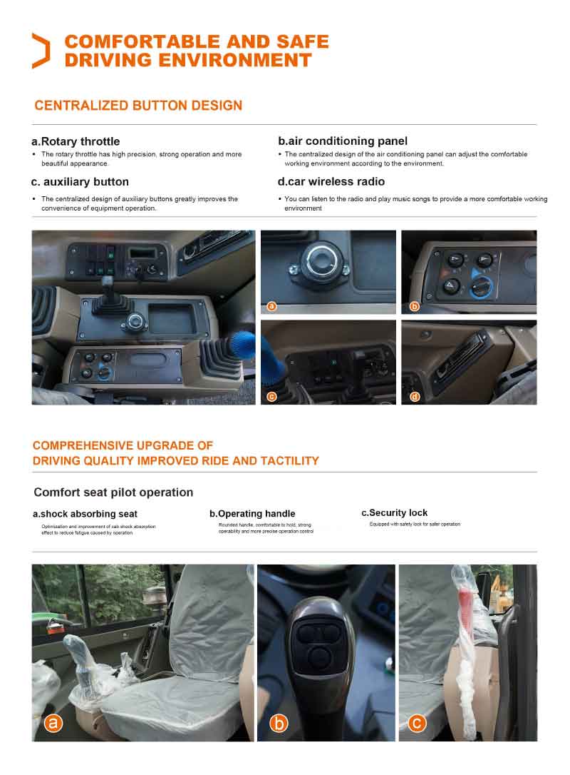 Excavadora de 6 toneladas Excavadora de 6 toneladas