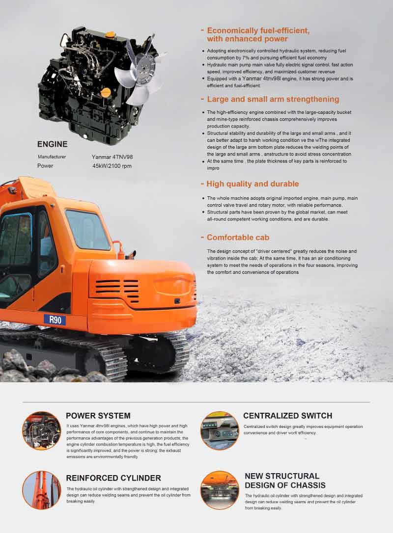 8 Tonluk Ekskavatör 8 Tonluk Ekskavatör