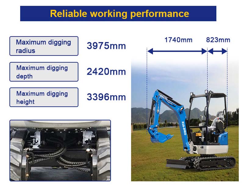 Продавам мини багер R18